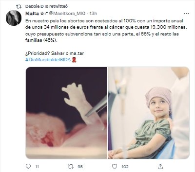 Dinero abortos