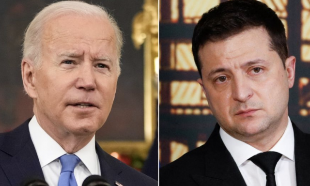 Joe Biden Respalda El Deseo De Paz De Zelenski