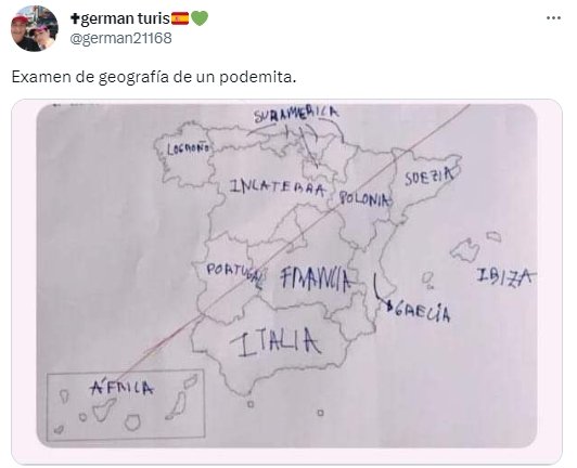 EXAMEN GEOGRAFÍA PODEMITA