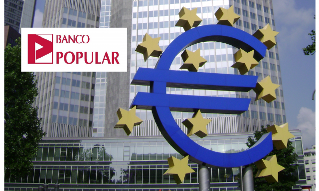 Banco Central Europeo. Elke König intentó utilizar un banco español (el Popular) como ejemplo de liquidación bancaria por crisis a coste cero para el erario público