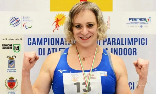 Quien superó la marca fue Valentina Petrillo, antes conocida como Fabrizio, una atleta transexual