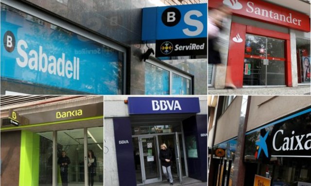 Resultado de imagen de BANCOS ESPAÃ‘OLES