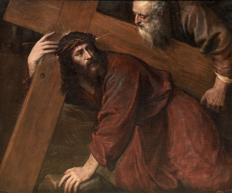 Cristo camino del Calvario (Tiziano) 