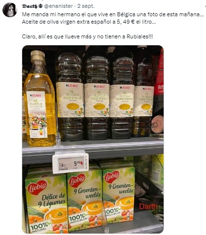 Aceite bélgica