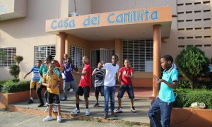 Canillitas con Don Bosco