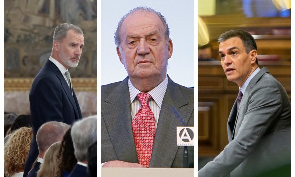 Felipe VI sopesa, por primera vez, no nominar al presidente en funciones para formar Gobierno. Mientras, La mera presencia de Juan Carlos I en España estos días demuestra el miedo que le tiene el PSOE: prohíbe a Alfonsín que Juan Carlos I pise La Moncloa