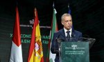 Lehendakari Iñigo Urkullu, durante su intervención en euskera y castellano