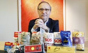 Antonio Hernández Callejas recibe alegrías con los últimos resultados de Ebro Foods / Foto: Pablo Moreno