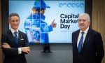 El italiano Marco Palermo y el español José Bogas presentan el nuevo plan estratégico de Endesa, pero a los inversores no les gustan las rebajas de dividendo y previsiones